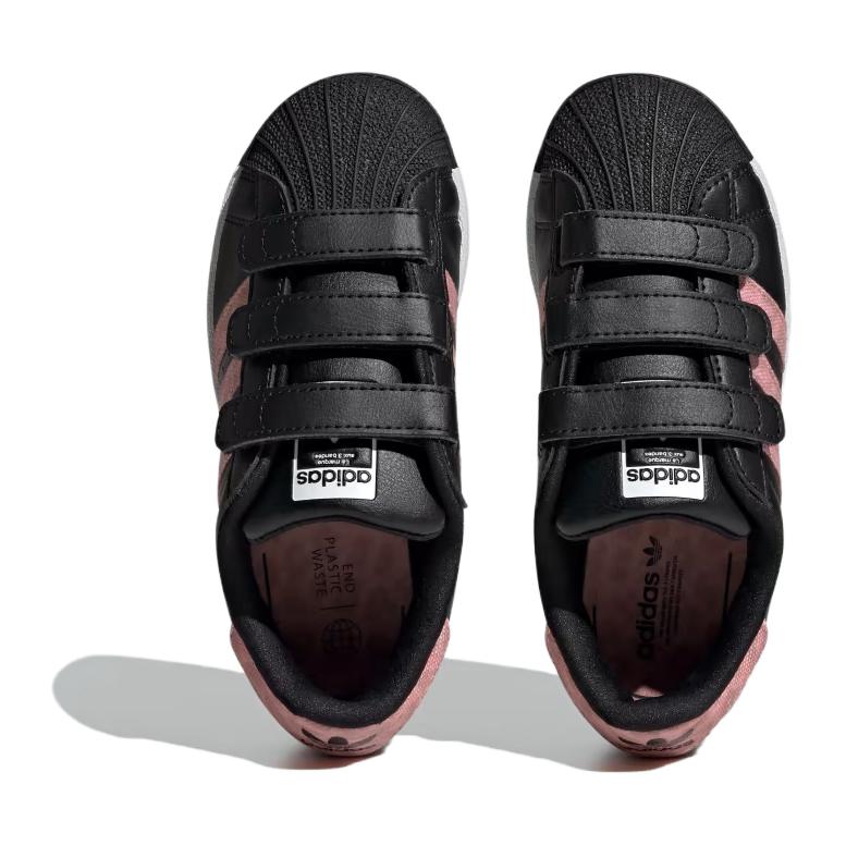 (GS) adidas Superstar Little Kid 'Black Wonder Clay Leopard' 圖 5