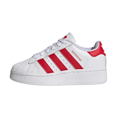 (GS) adidas Superstar XLG Big Kid 'White Scarlet'