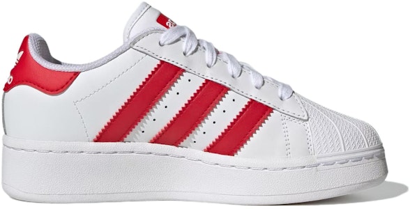 (Kanak-Kanak) adidas Superstar XLG Big Kid 'Putih Merah Scarlet' IF0551 Order (Kanak-Kanak) adidas Superstar XLG Big Kid 'Putih Merah Scarlet' IF0551