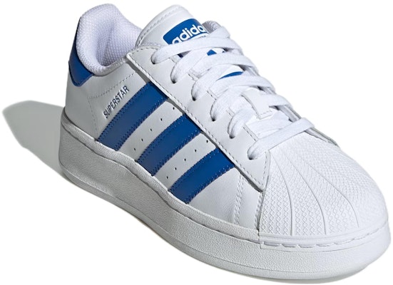 (Grade School) adidas Superstar XLG Big Kid 'White Blue' IG0289 Lookbook (Grade School) adidas Superstar XLG Big Kid 'White Blue' IG0289