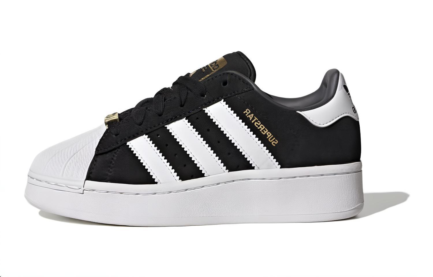 (Anak-anak) adidas Superstar XLG J 'Hitam Putih' IG0288
