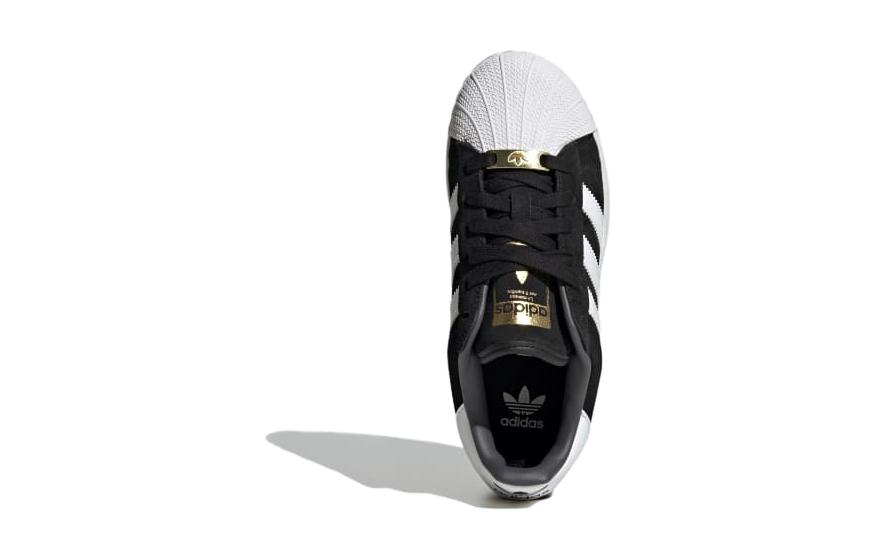 Shop (小学) adidas Superstar XLG J ‘黑白’ IG0288