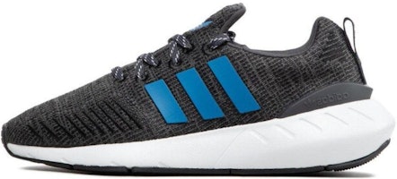 (Grade School) adidas Swift Run 22 'Black Blue Rush' GX9207 (Grade School) adidas Swift Run 22 'Black Blue Rush' GX9207