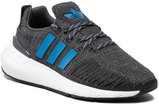 (小學)adidas Swift Run 22 '黑藍衝擊' GX9207 Order (小學)adidas Swift Run 22 '黑藍衝擊' GX9207