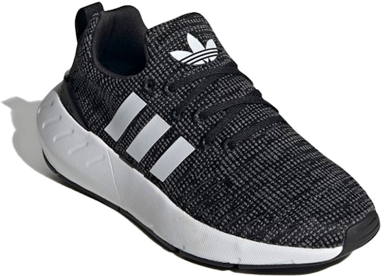 (adidas Niño) adidas Swift Run 22 'Core Black' GW8176 Lookbook (adidas Niño) adidas Swift Run 22 'Core Black' GW8176