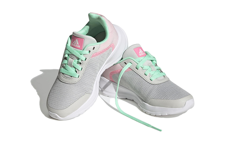 Lookbook (兒童) adidas Tensaur Run '灰色光粉' HQ1263