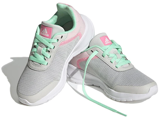 (兒童) adidas Tensaur Run '灰色光粉' HQ1263 Lookbook (兒童) adidas Tensaur Run '灰色光粉' HQ1263