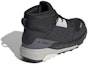 Shop (Kanak-Kanak) adidas Terrex Trailmaker Mid Rain.RDY 'Hitam Aluminium' FW9322