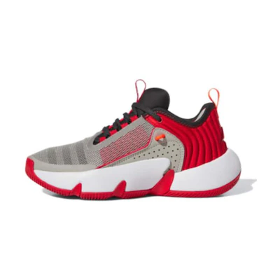 (GS) adidas Trae Unlimited 'Metal Grey Better Scarlet'