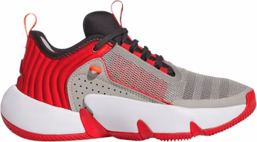 (Grade School) adidas Trae Unlimited 'Metal Grey Better Scarlet' IG0703 (Grade School) adidas Trae Unlimited 'Metal Grey Better Scarlet' IG0703