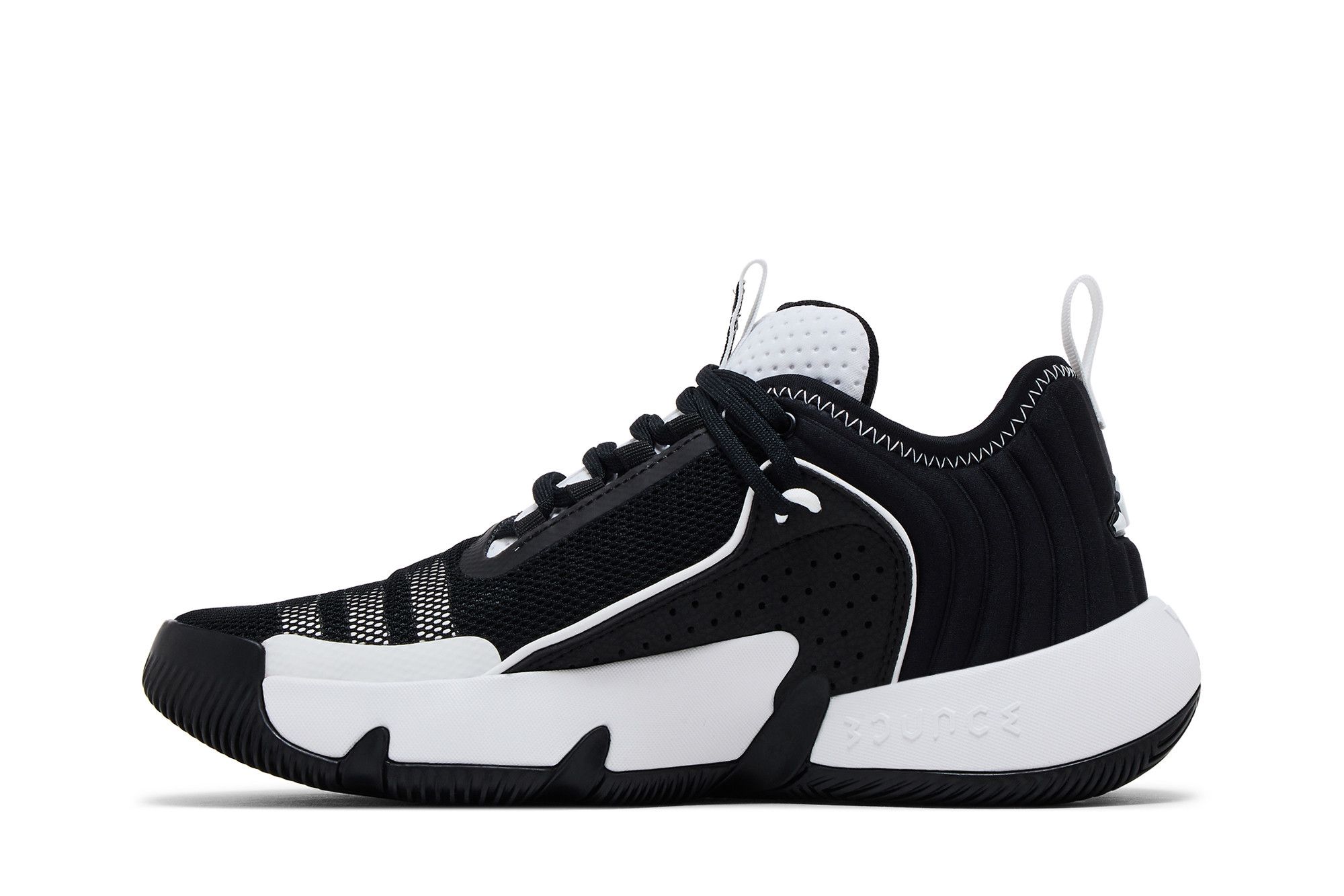 Lookbook (adidas Niños) adidas Trae Unlimited Juvenil 'Negro Blanco' IE2146