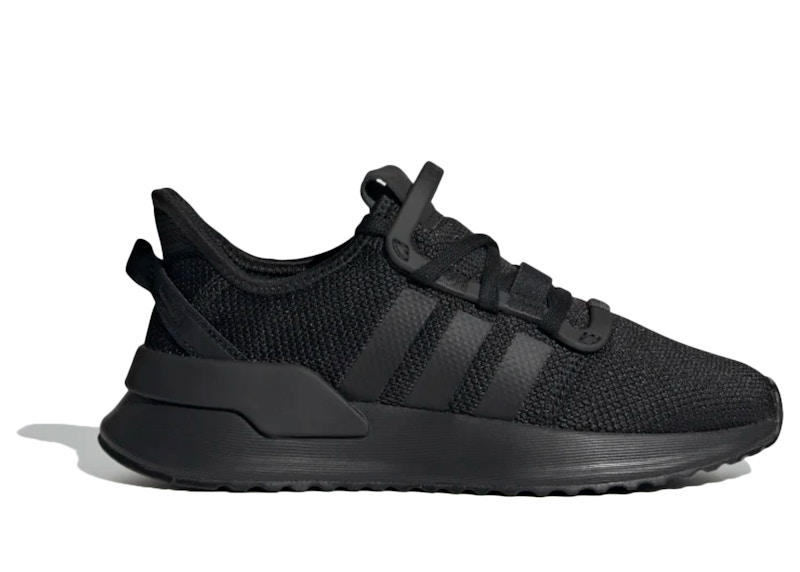 (Grade School) adidas U_Path Run 'Triple Black' FW1348