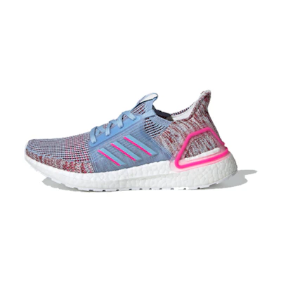 (GS) adidas UltraBoost 19 'Glow Blue Pink'