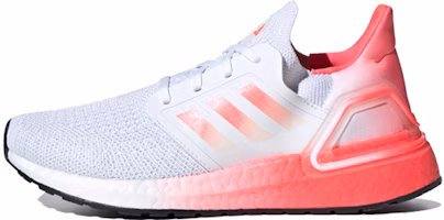 (Grade School) adidas UltraBoost 20 'White Signal Pink' FX0456 (Grade School) adidas UltraBoost 20 'White Signal Pink' FX0456