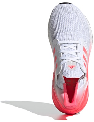 (Grade School) adidas UltraBoost 20 'White Signal Pink' FX0456 Purchase (Grade School) adidas UltraBoost 20 'White Signal Pink' FX0456