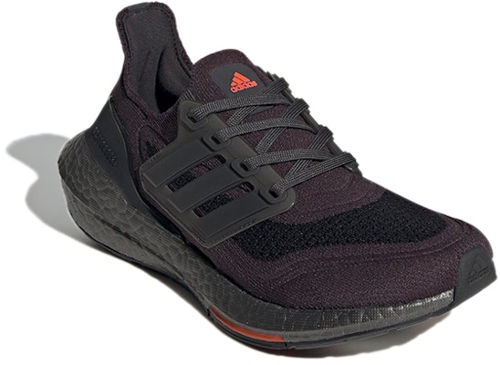(Grade School) adidas UltraBoost 21 'Carbon Solar Red' GX2559 Lookbook (Grade School) adidas UltraBoost 21 'Carbon Solar Red' GX2559