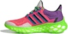 (Kanak-Kanak) adidas UltraBoost Web DNA 'Turbo Shock Pink' HR1791