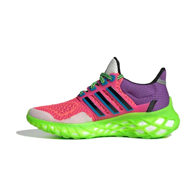 (GS) adidas UltraBoost Web DNA 'Turbo Shock Pink'