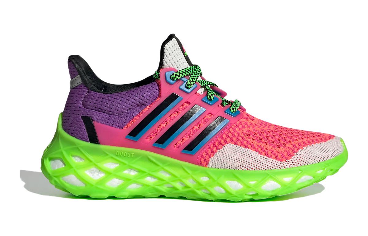 Order (Kanak-Kanak) adidas UltraBoost Web DNA 'Turbo Shock Pink' HR1791