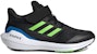 (Grade School) adidas Ultrabounce Big Kid 'Black Lucid Lime' IG5396
