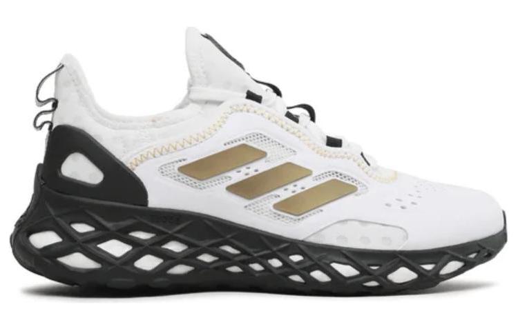 Order 아디다스 웹 부스트 J '화이트 블랙 골드' (초등학생) HQ1415