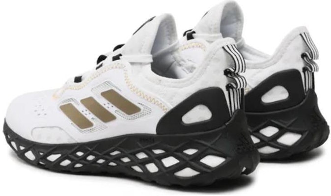 (Escolar) adidas Web Boost J 'Blanco Negro Oro' HQ1415 Lookbook (Escolar) adidas Web Boost J 'Blanco Negro Oro' HQ1415