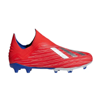 (GS) adidas X 18+ FG 'Active Red Bold Blue'