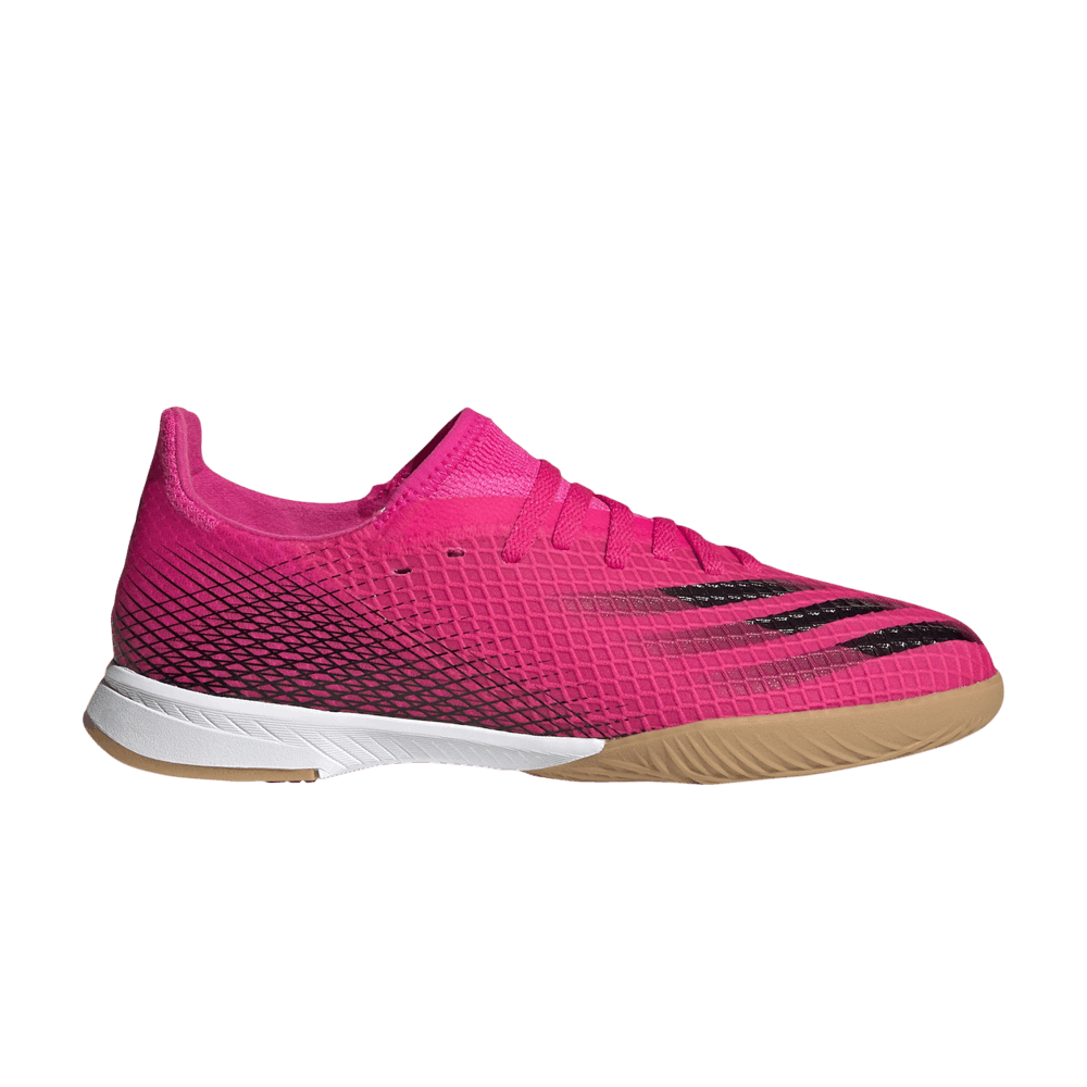 (Grade School) adidas X Ghosted.3 IN 'Shock Pink' FW6925