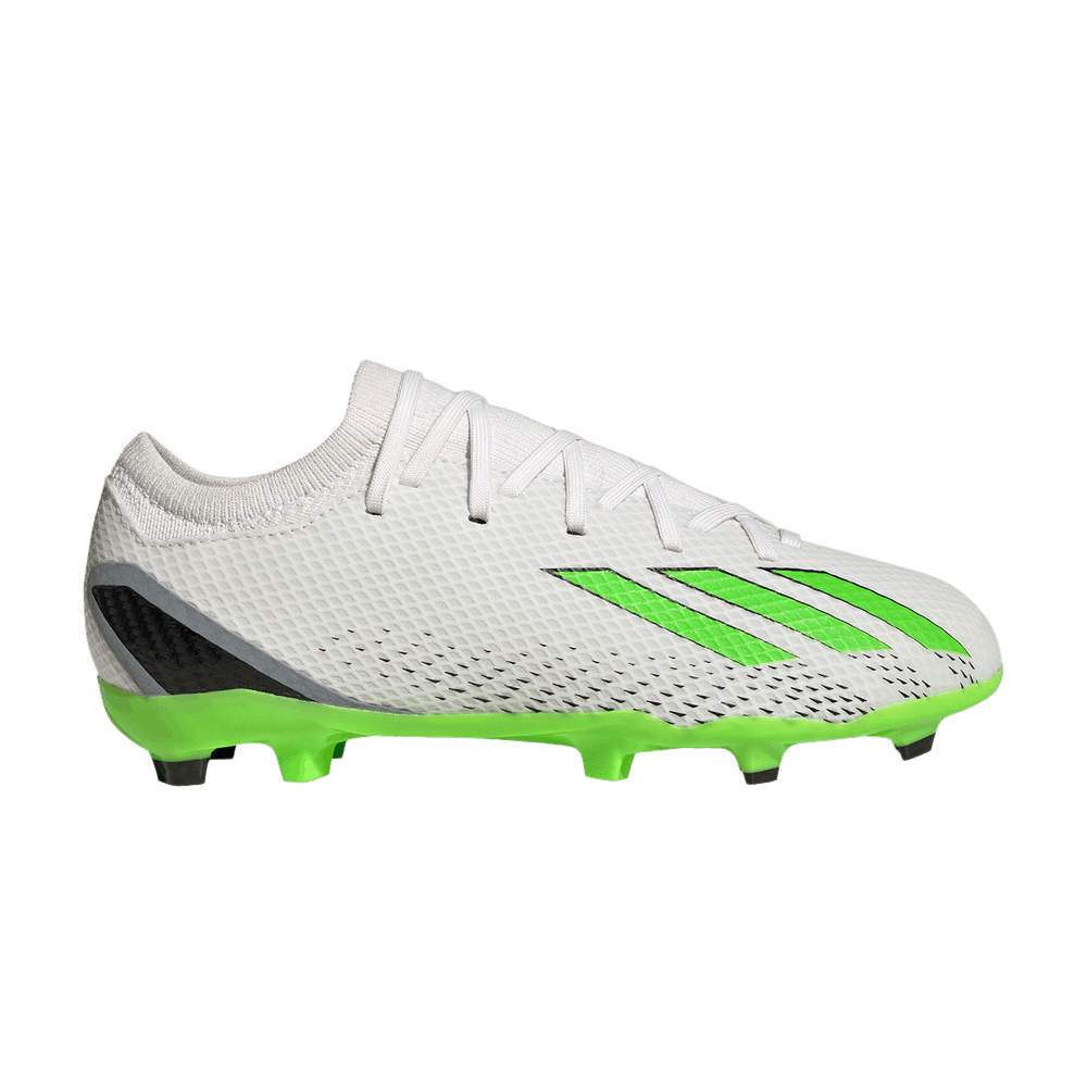 (Grade School) adidas X Speedportal.3 FG 'White Solar Green' HP9719