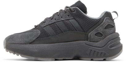 (小学) adidas ZX 22 '纯灰' GX0911 Lookbook (小学) adidas ZX 22 '纯灰' GX0911