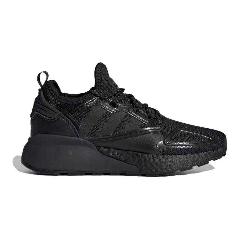 Order (Grade School) adidas ZX 2K Boost 'Triple Black' para niños. FX7476