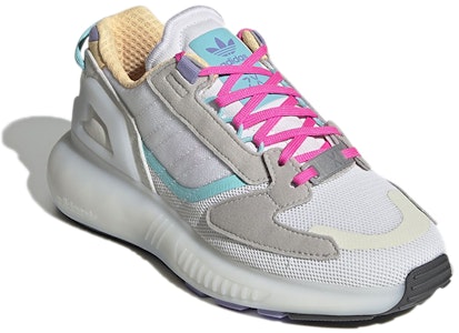 GS アディダス ZX 5000 ブースト "クリスタルホワイト" GW4975 Lookbook GS アディダス ZX 5000 ブースト "クリスタルホワイト" GW4975