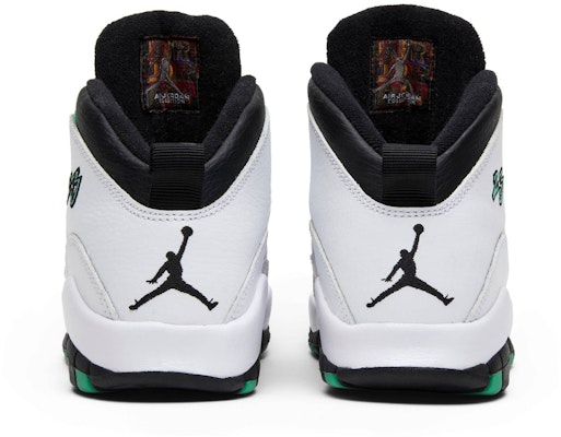 (Anak-Anak) Air Jordan 10 GG 'Verde' 705180-118 Details for (Anak-Anak) Air Jordan 10 GG 'Verde' 705180-118