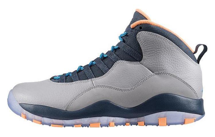 Buy （小學）Air Jordan 10 復刻版 '橙藍山貓' 310806-026