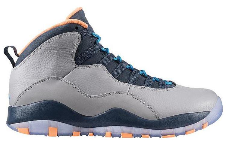 Order （小學）Air Jordan 10 復刻版 '橙藍山貓' 310806-026