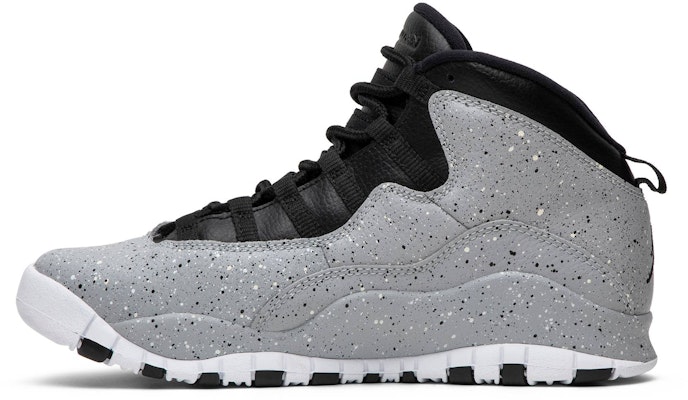 (小童款) Air Jordan 10 复刻版 '水泥' 310806-062 Lookbook (小童款) Air Jordan 10 复刻版 '水泥' 310806-062