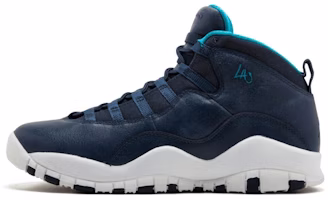 (Grade School) Air Jordan 10 Retro 'LA' 310806-404 (Grade School) Air Jordan 10 Retro 'LA' 310806-404