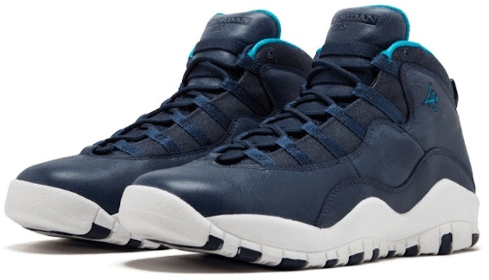 (大童款) Air Jordan 10 复刻版 '洛杉矶' 310806-404 Lookbook (大童款) Air Jordan 10 复刻版 '洛杉矶' 310806-404