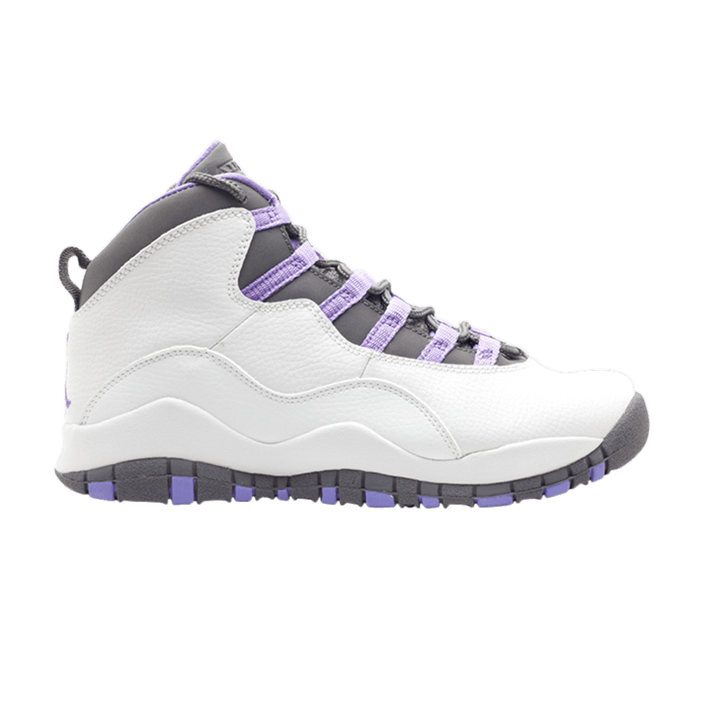 Buy (초등학생) 에어 조던 10 레트로 '화이트' 310806-151