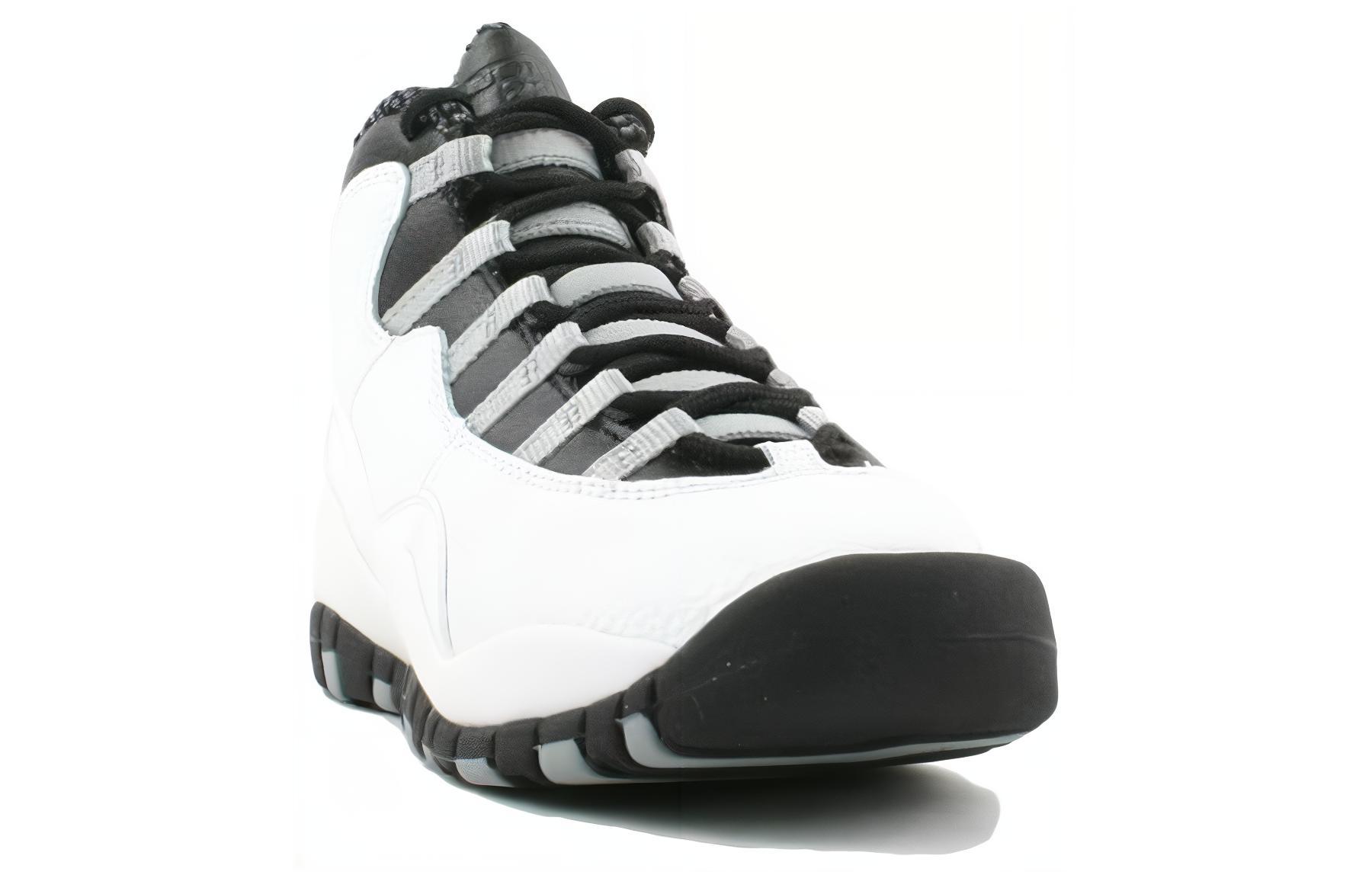 Lookbook (Kanak-Kanak) Air Jordan 10 Retro 'Putih' 310806-101