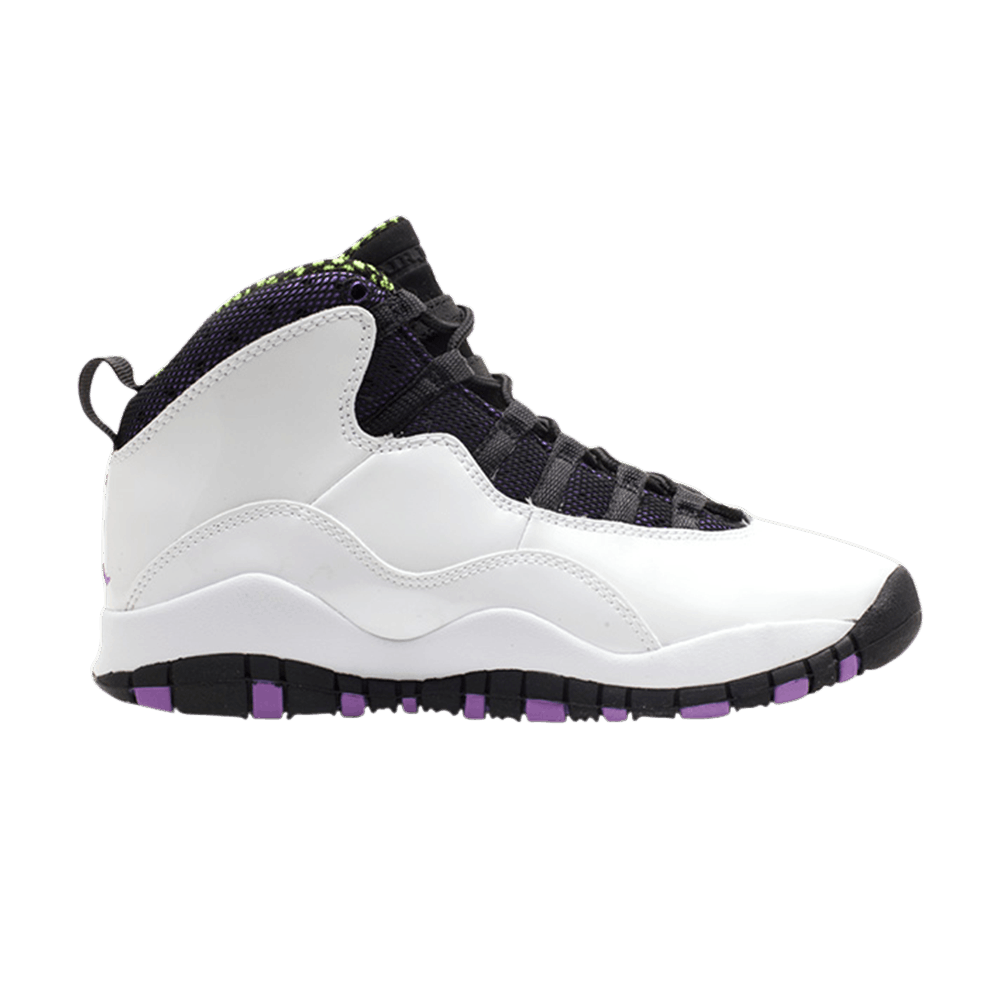 (Grade School) Air Jordan 10 Retro GG 'Violet Pop' 487211-120