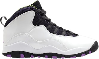 (Grade School) Air Jordan 10 Retro GG 'Violet Pop' 487211-120 (Grade School) Air Jordan 10 Retro GG 'Violet Pop' 487211-120