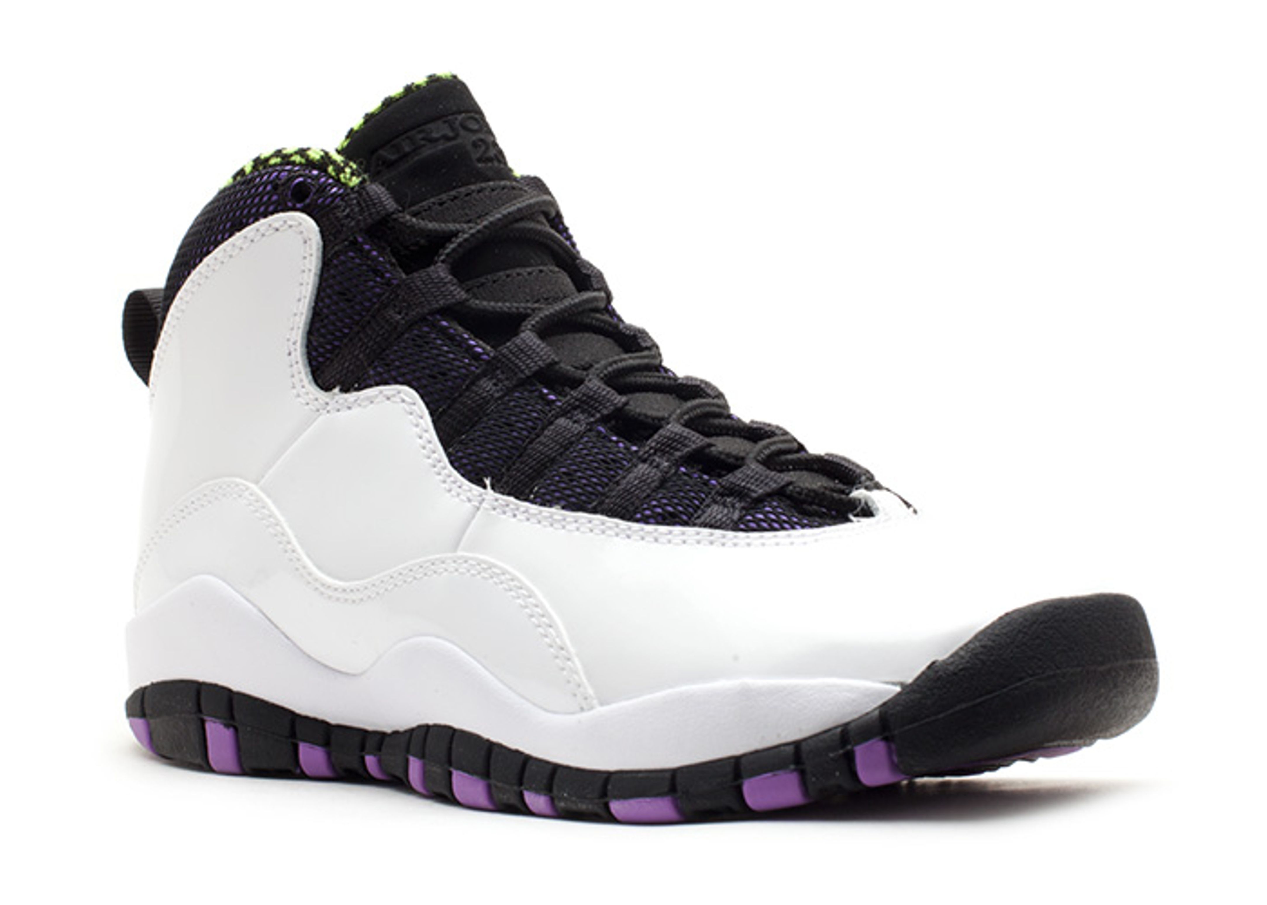 Order (Grade School) Air Jordan 10 Retro GG 'Violet Pop' 487211-120