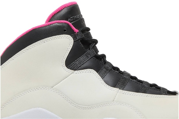Grade School Air Jordan 10 Retro GG Vivid Pink 487211 008
