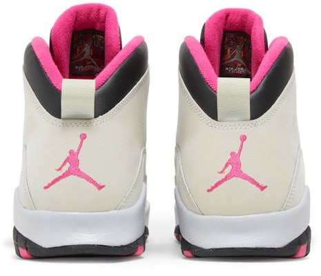 Jordan 10 pink and white Clearance