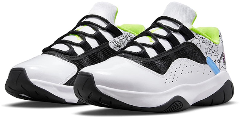 大童款 Air Jordan 11 CMFT Low SE "白色电光绿" DM3397-100 Lookbook 大童款 Air Jordan 11 CMFT Low SE "白色电光绿" DM3397-100