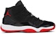 (Kanak-Kanak) Air Jordan 11 Retro 2012 'Bred' 378038-010