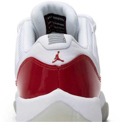 (Sekolah Rendah) Air Jordan 11 Retro Rendah 2016 'Cherry' 528896-102 Sizing (Sekolah Rendah) Air Jordan 11 Retro Rendah 2016 'Cherry' 528896-102