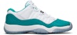(Kanak-Kanak) Air Jordan 11 Retro Low 'Aqua Safari' 580521-143