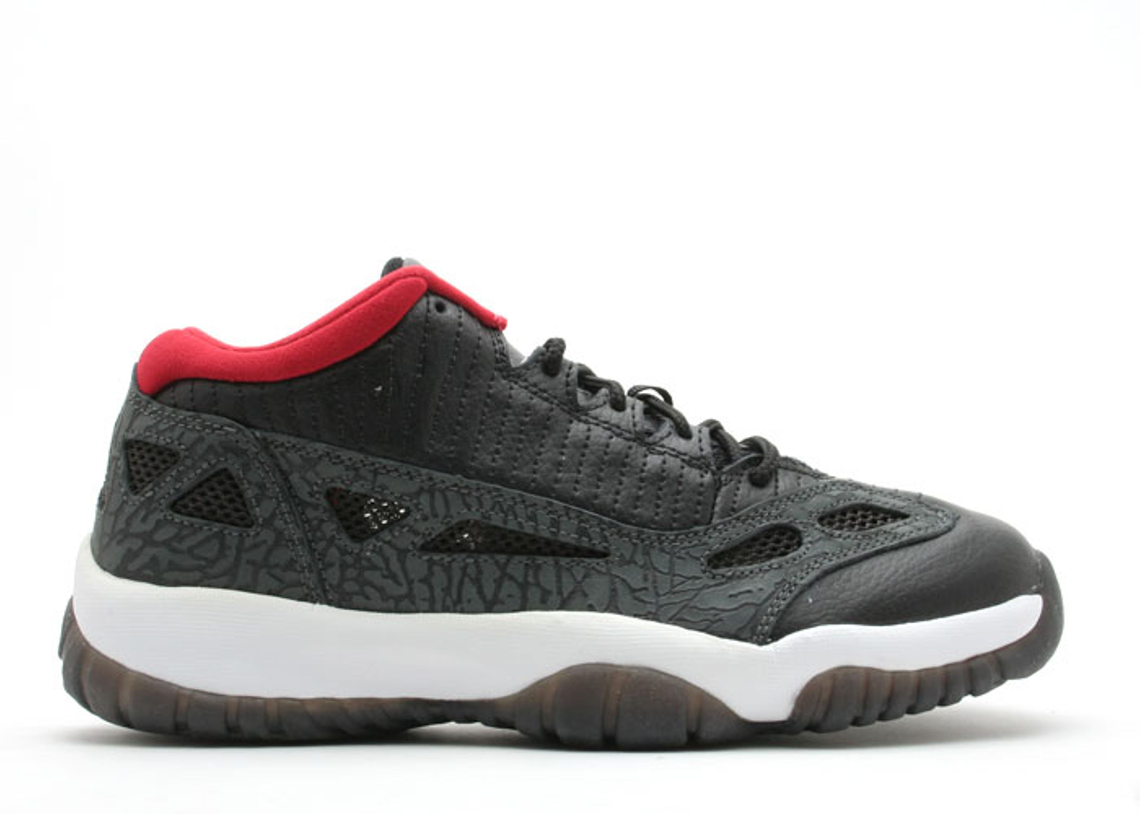 (Grade School) Air Jordan 11 Retro Low 'Black' 306006-061